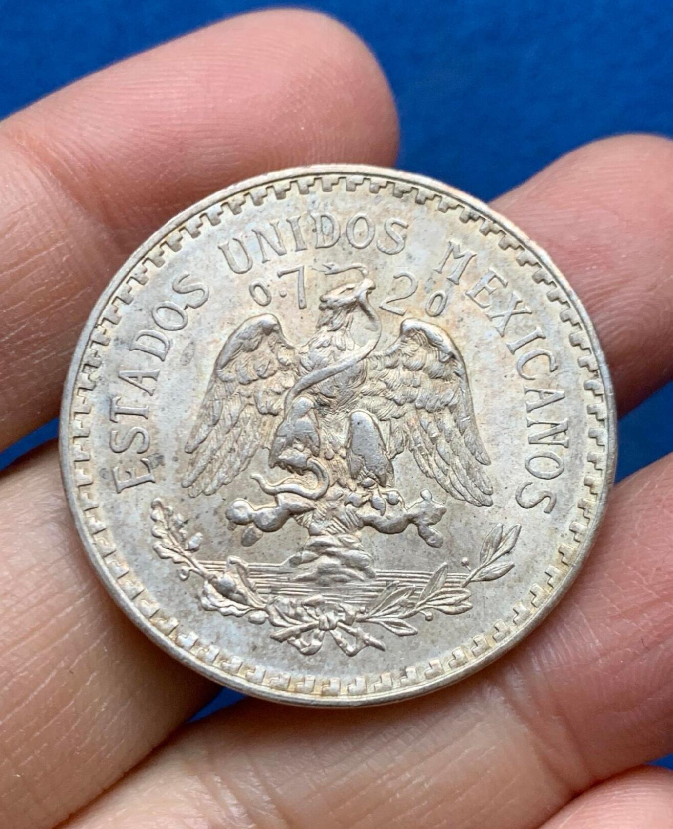 墨西哥1943年1比索银币