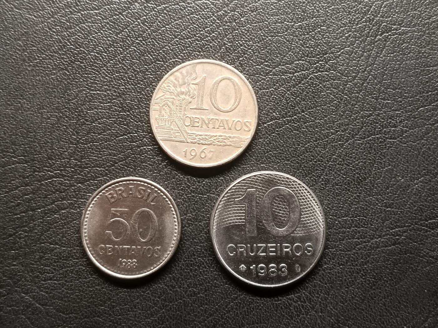 荟藏特别场次第二期——“社长的钢镚堆” 巴西硬币批量三枚