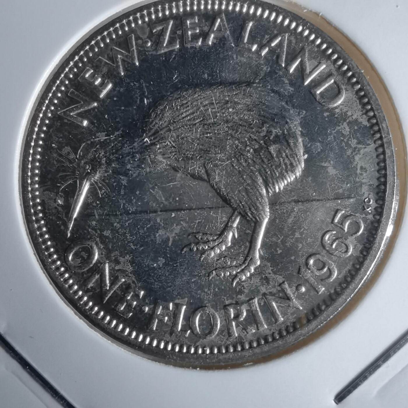 沼泽如烟--第990场 新西兰1965年1弗洛林