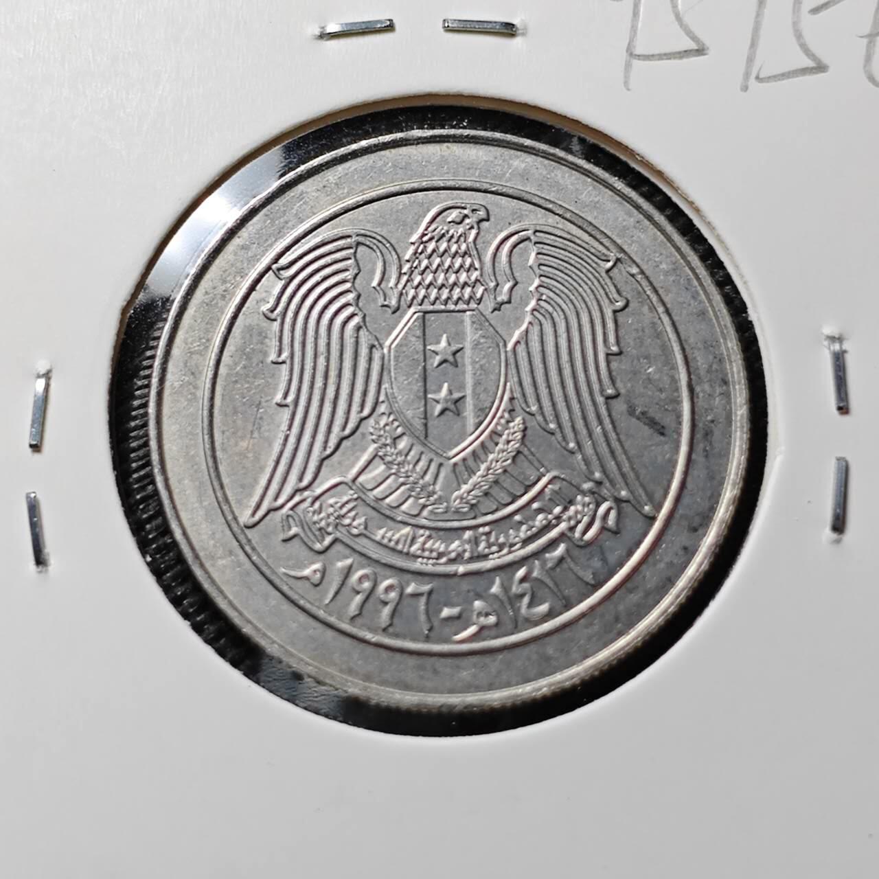 KK钱币收藏小铺  第395期  2月预留时间 周末发货 叙利亚10皮阿斯特