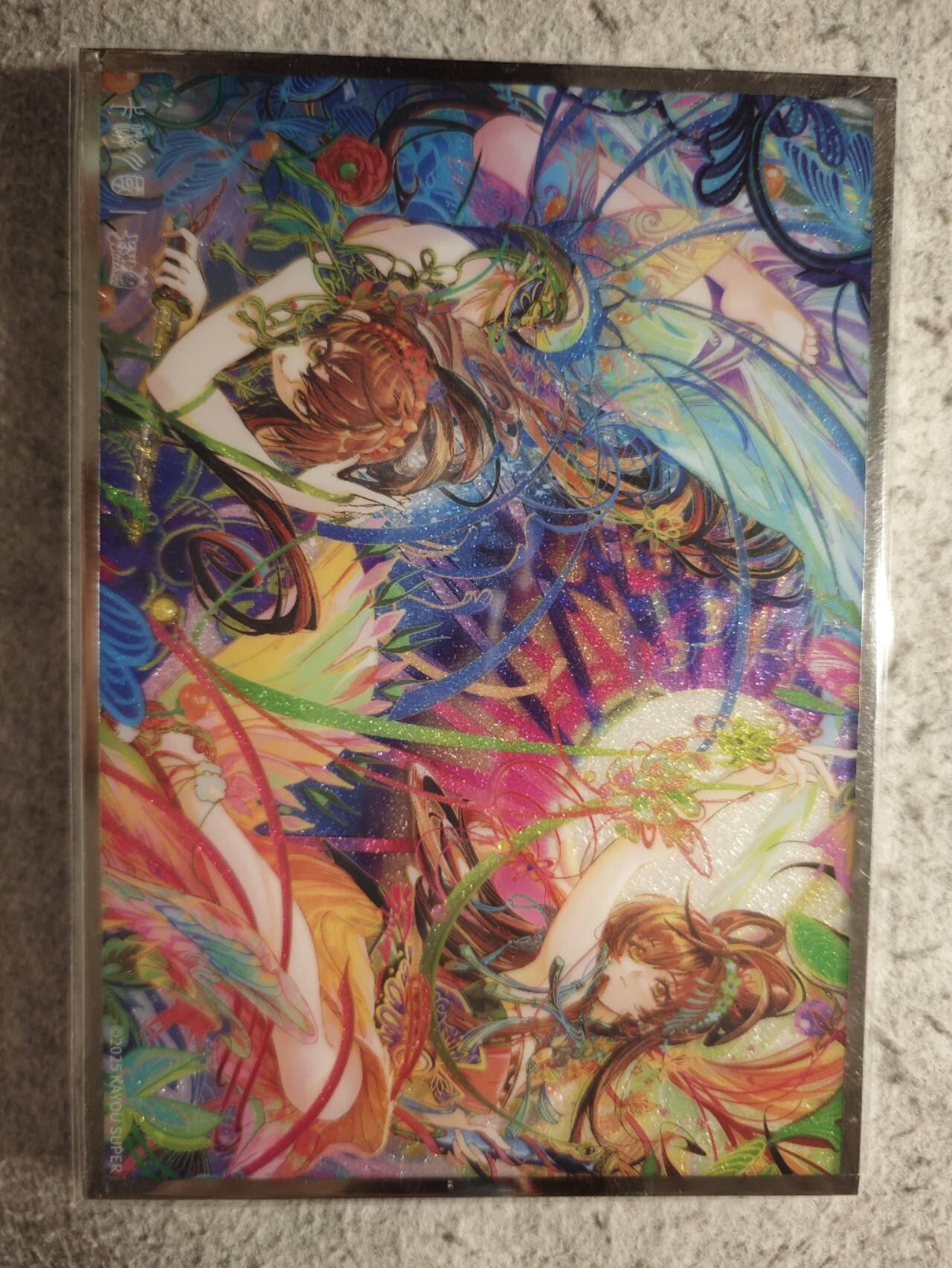 卡游 三国 大乔小乔 色纸一张