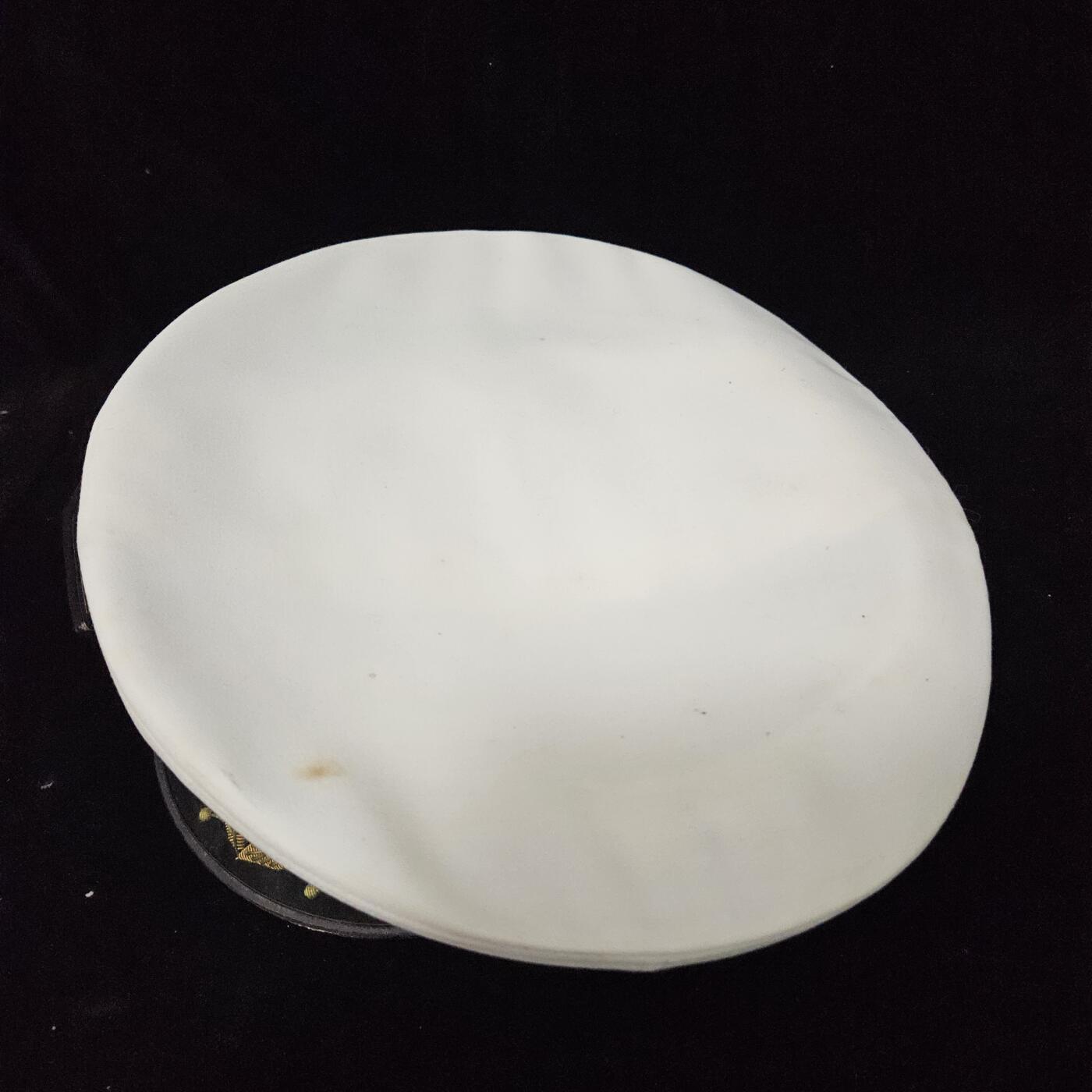 0元起拍勋章 第333期 咸鱼国勋章拍卖专场 2月11日（周三）下午6：00开始 日本早期50-60s海自佐官大檐帽 55cm