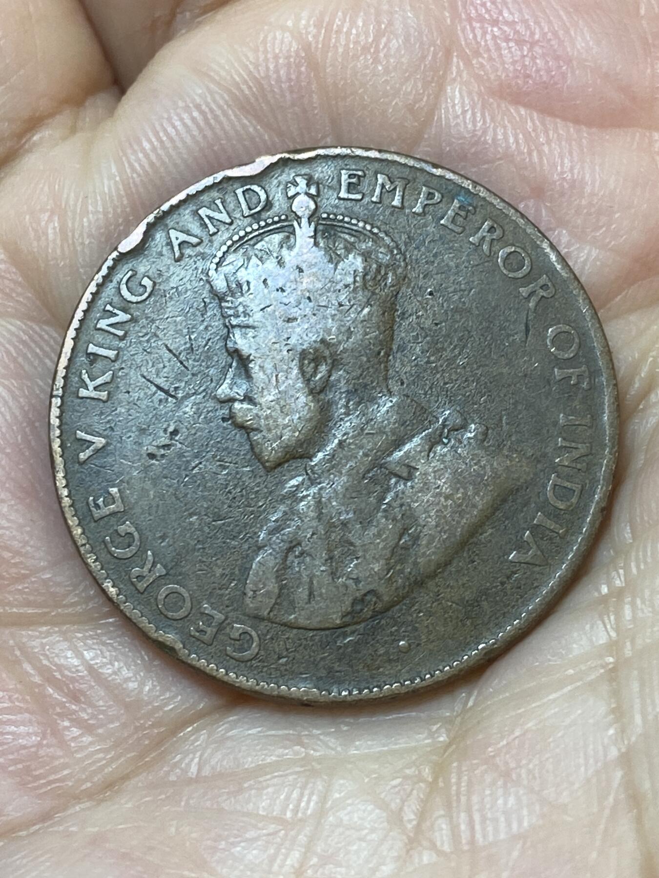 2026年第二十二场(总第一百九十一场）外国好品散币场(免佣金) 少见–英属毛里求斯1924年5分(乔治五世时期)