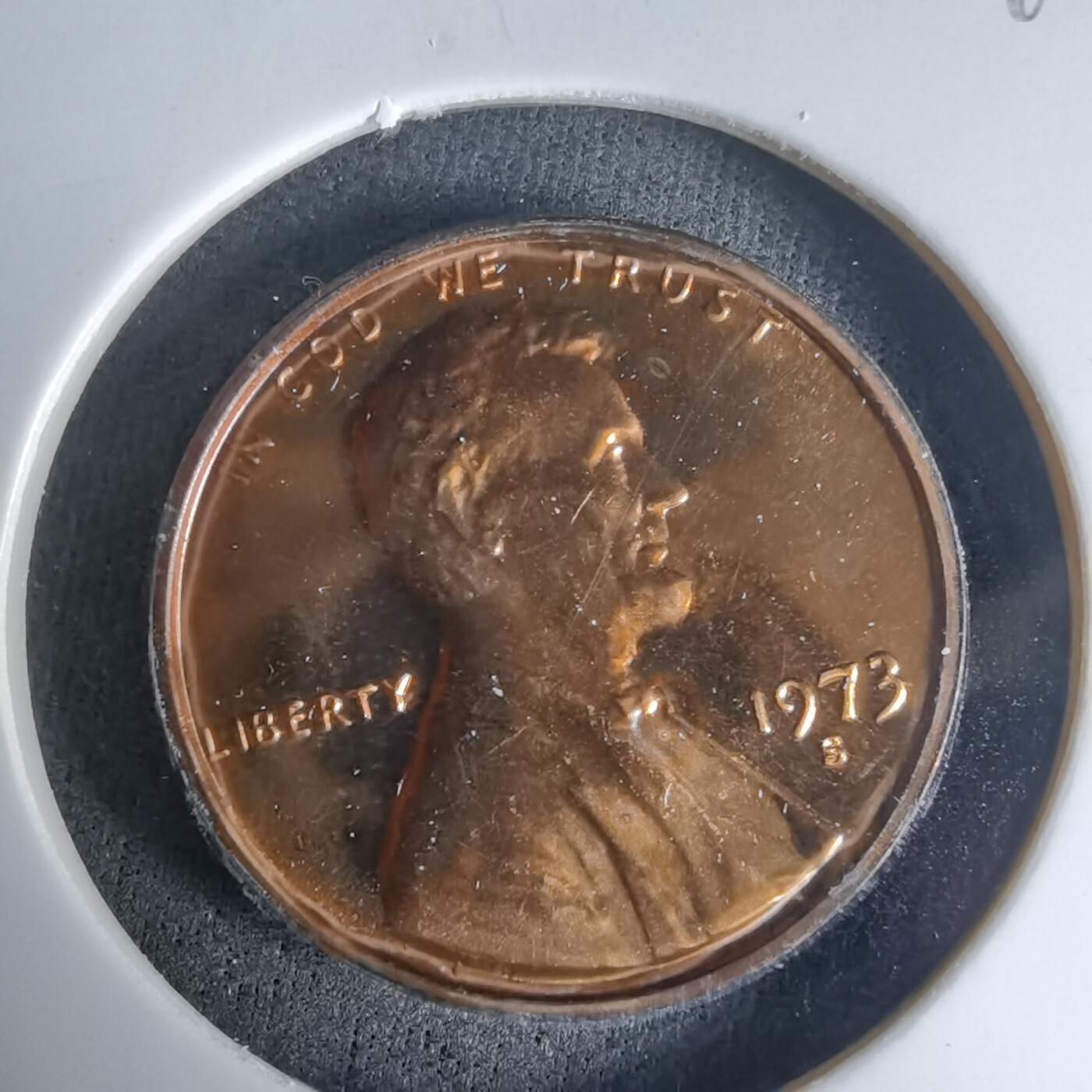 沼泽如烟--第990场 美国1973年1分精制币