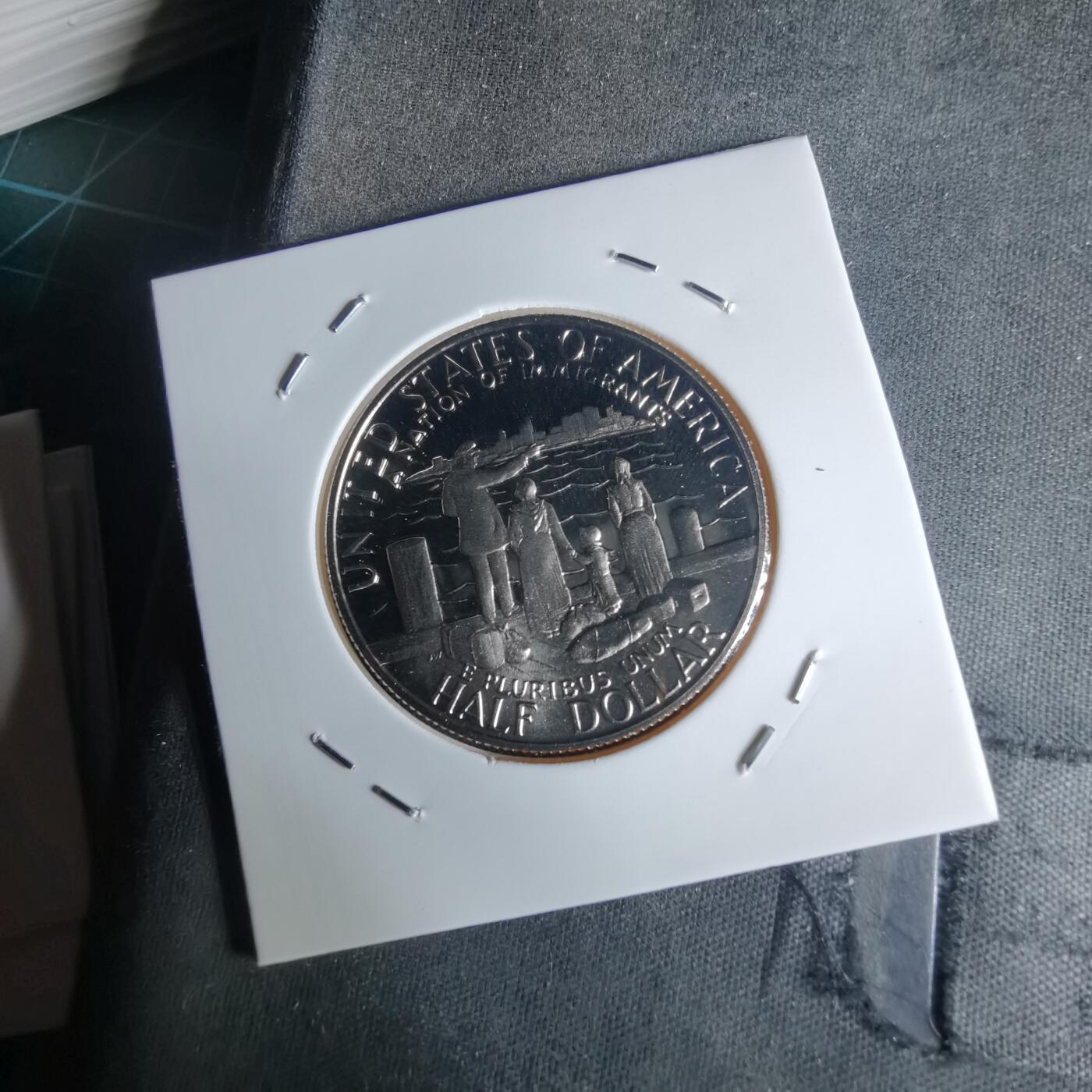 沼泽如烟--第990场 美国1986年半美元纪念币精制币