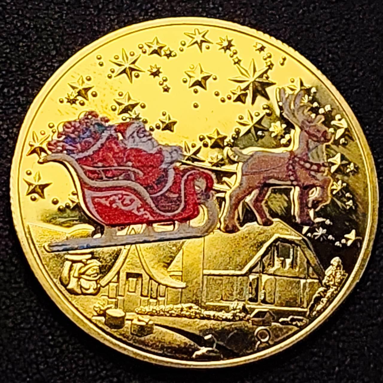 泉币菌-第189场- 精品福利场（192场和之前的 2月14日发货） 纪念品 圣诞纪念 40mm