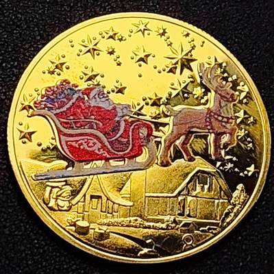 泉币菌-第189场- 精品福利场（192场和之前的 2月14日发货） - 纪念品 圣诞纪念 40mm