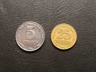 荟藏特别场次第二期——“社长的钢镚堆” - 乌克兰硬币批量两枚