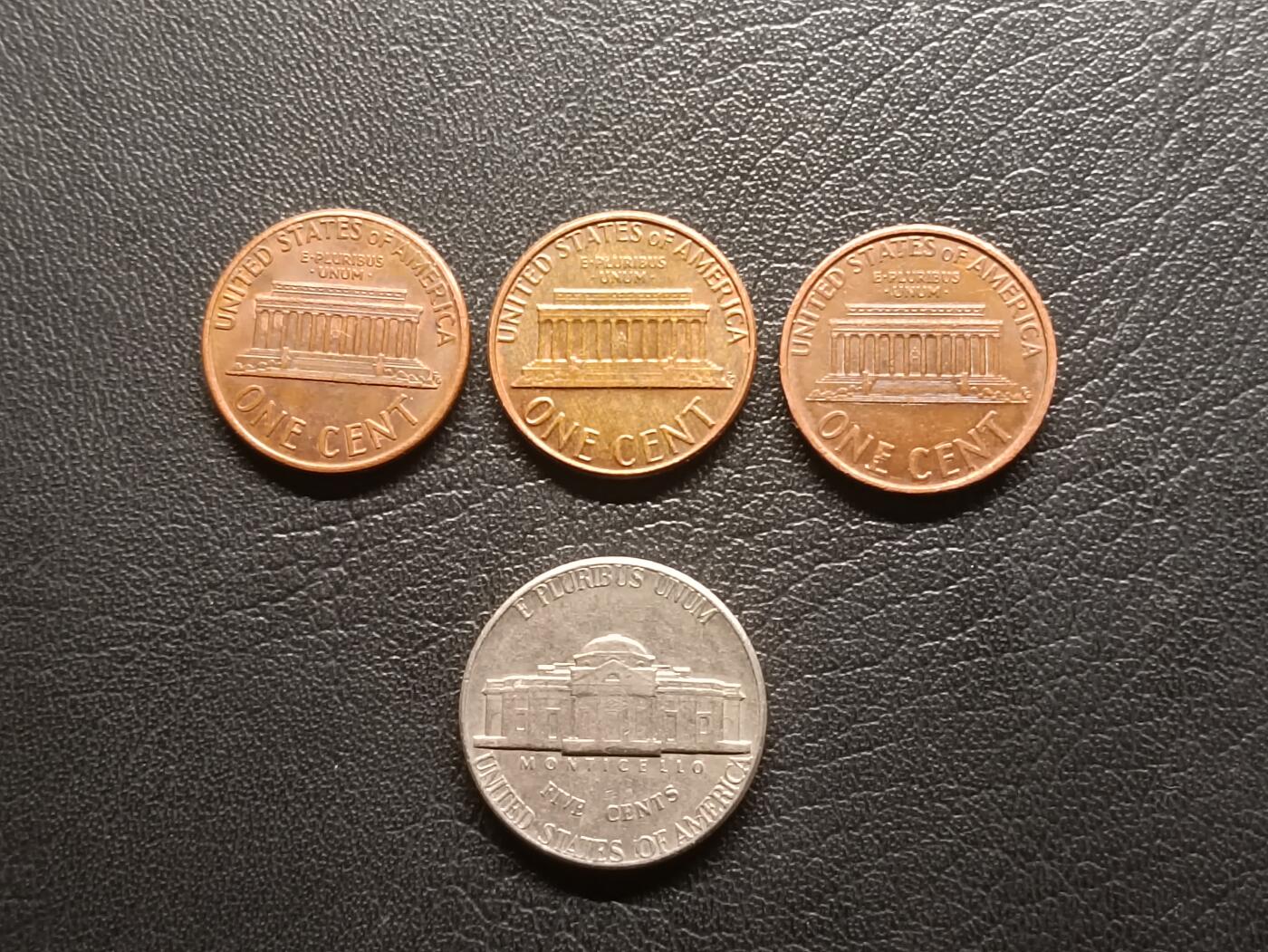 荟藏特别场次第二期——“社长的钢镚堆” 美国硬币批量四枚