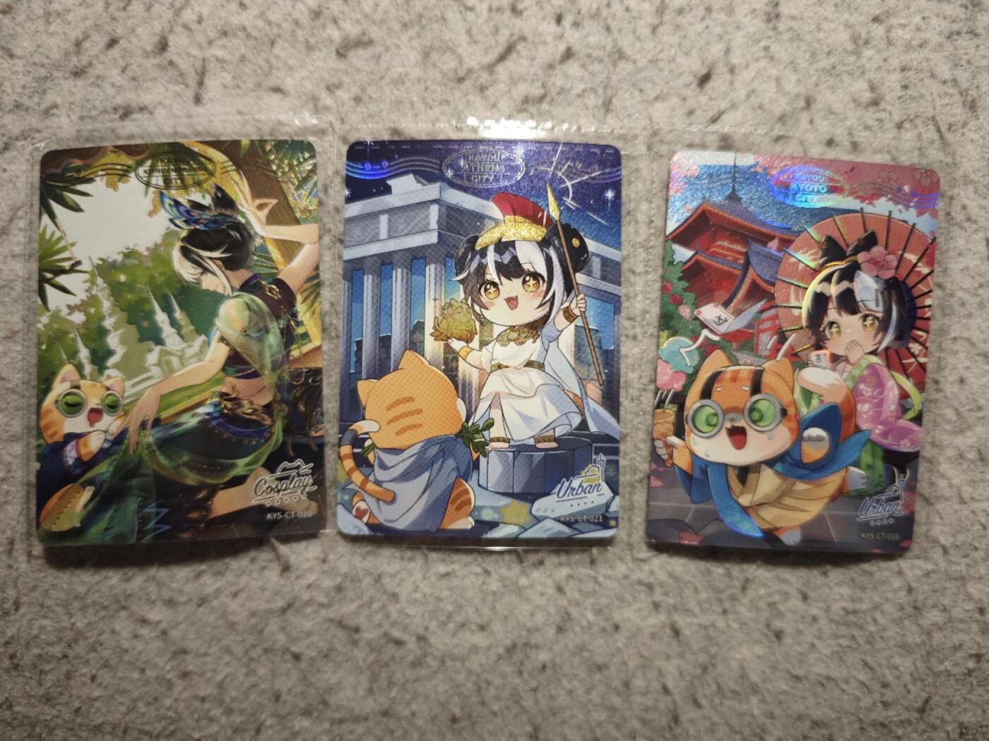 卡游 卡兜卡三张 都很好看