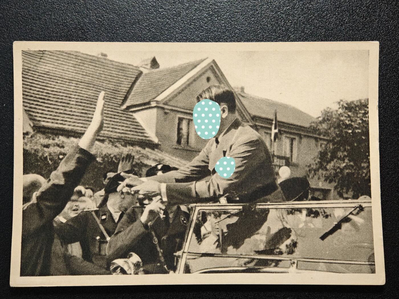 【德藏】世界币章拍卖第165期（拍品征集中~欢迎藏友联系） 德国民族社会主义工人党早期大尺寸宣传张 尺寸约：120mm×79.5mm (原图请联系客服)