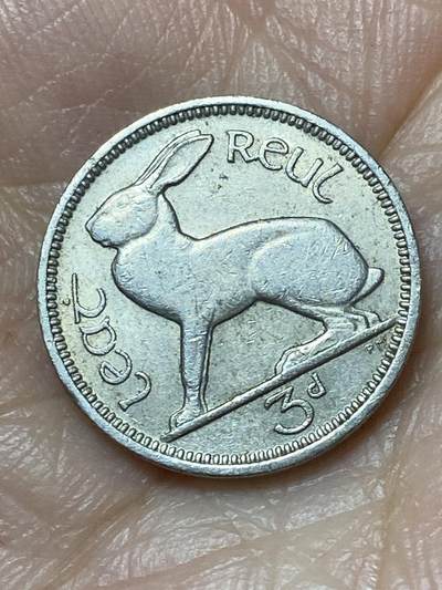 2026年第二十二场(总第一百九十一场）外国好品散币场(免佣金) - 爱尔兰🇮🇪1962年3便士(共和国时期第一套第二版)