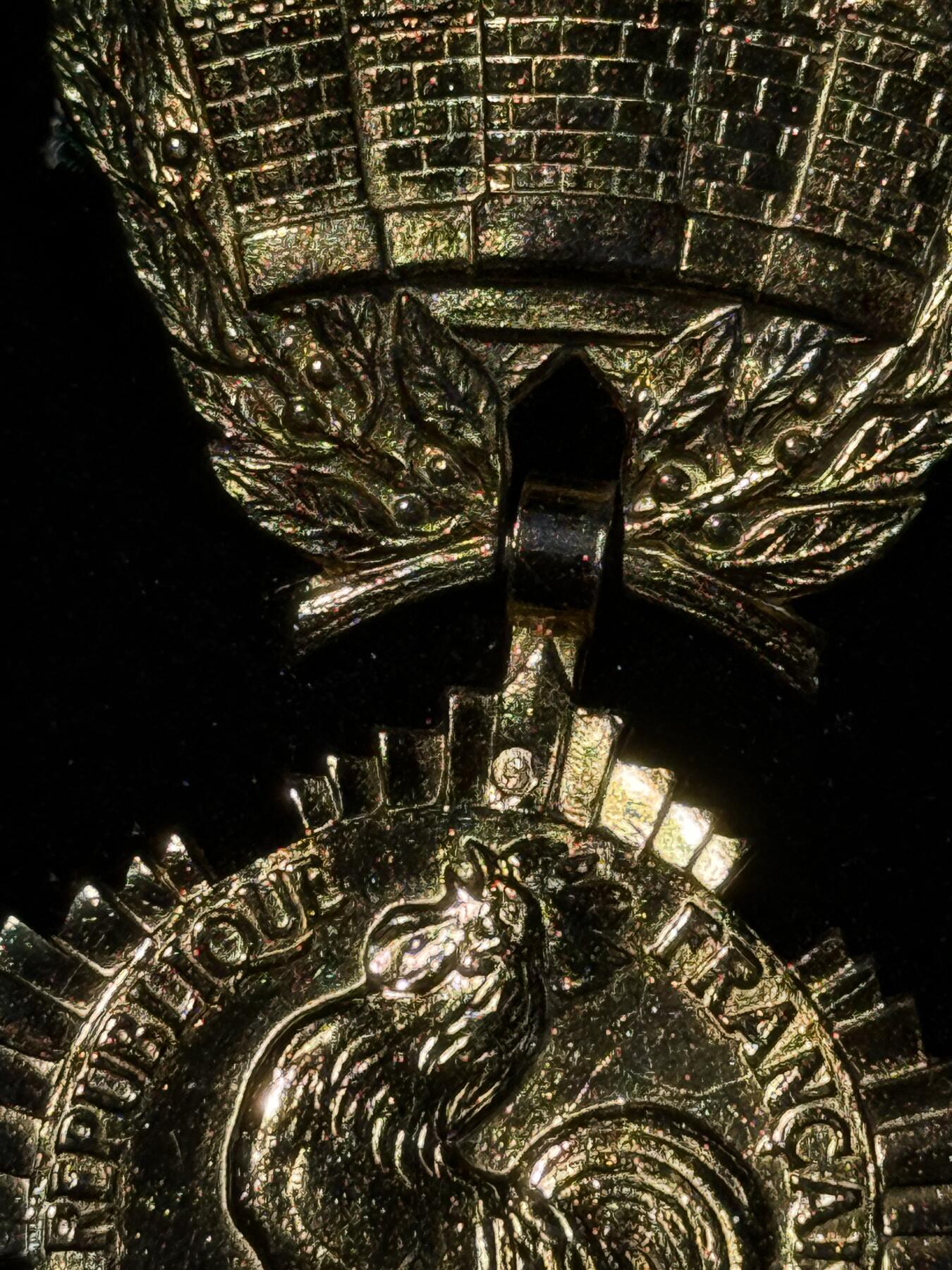 欢庆春节！戎马世界章牌大赏第111期春节大拍 法国金银级地方嘉奖一组，银制