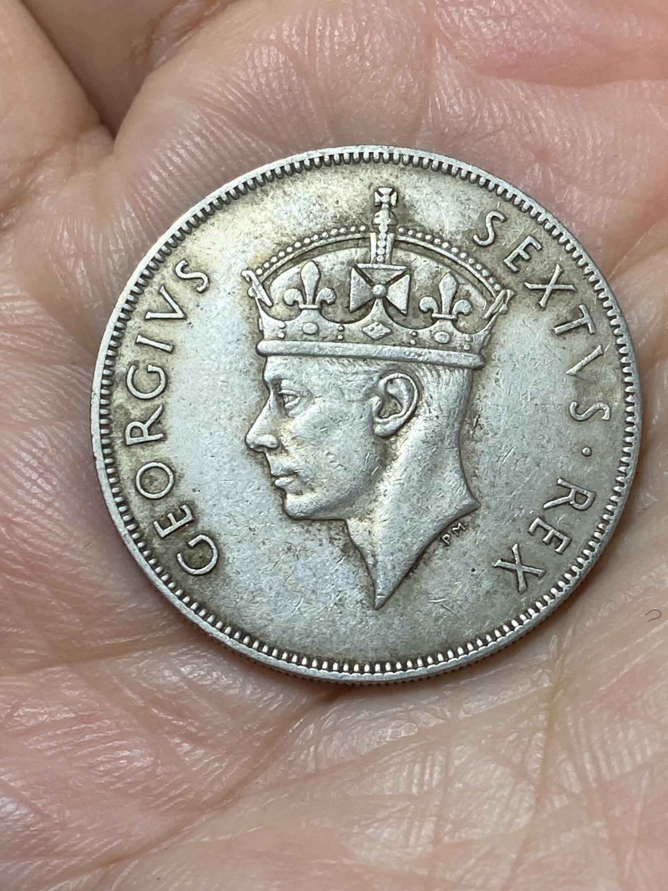 2026年第二十二场(总第一百九十一场）外国好品散币场(免佣金) 英属东非1952年1先令(乔治六世逝世年，第六版关门年)