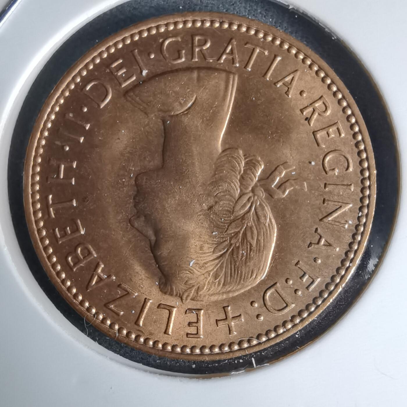 沼泽如烟--第990场 英国1967年半便士