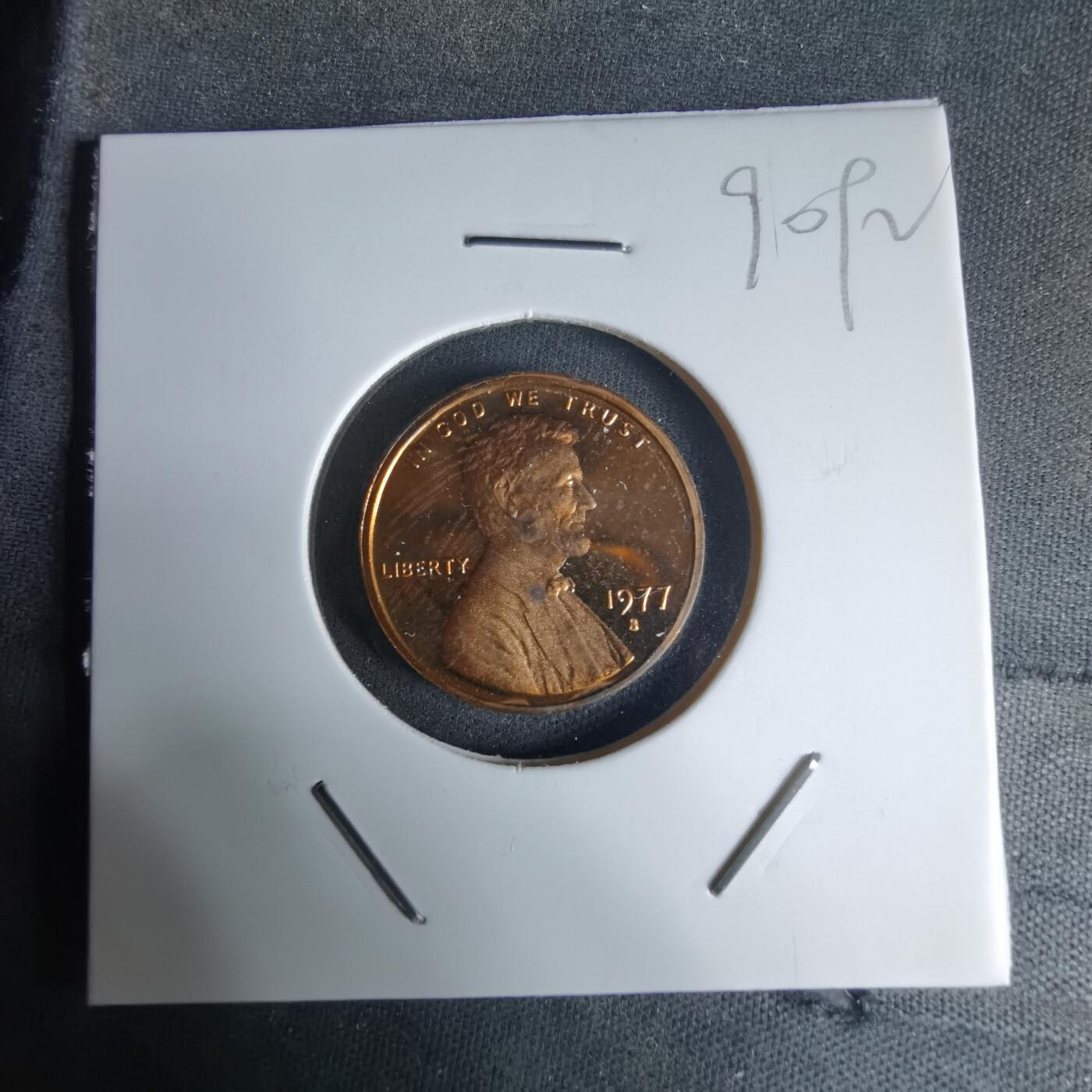 沼泽如烟--第990场 美国1977年1分精制币