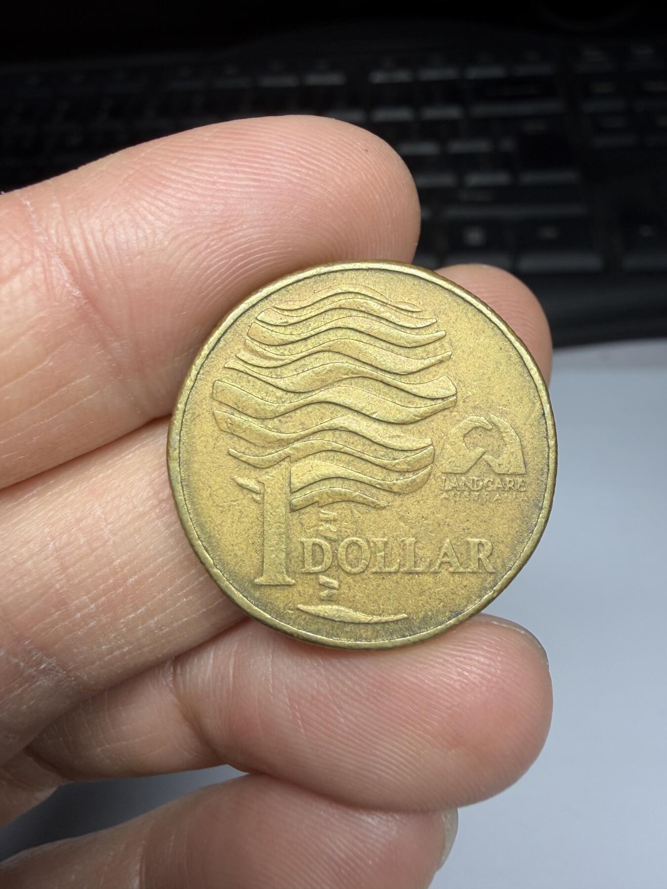 2025年集古藏今外币拍卖第二期-第6场—（总第306拍），可以寄存60天，满160元包邮。 1993年澳大利亚1元