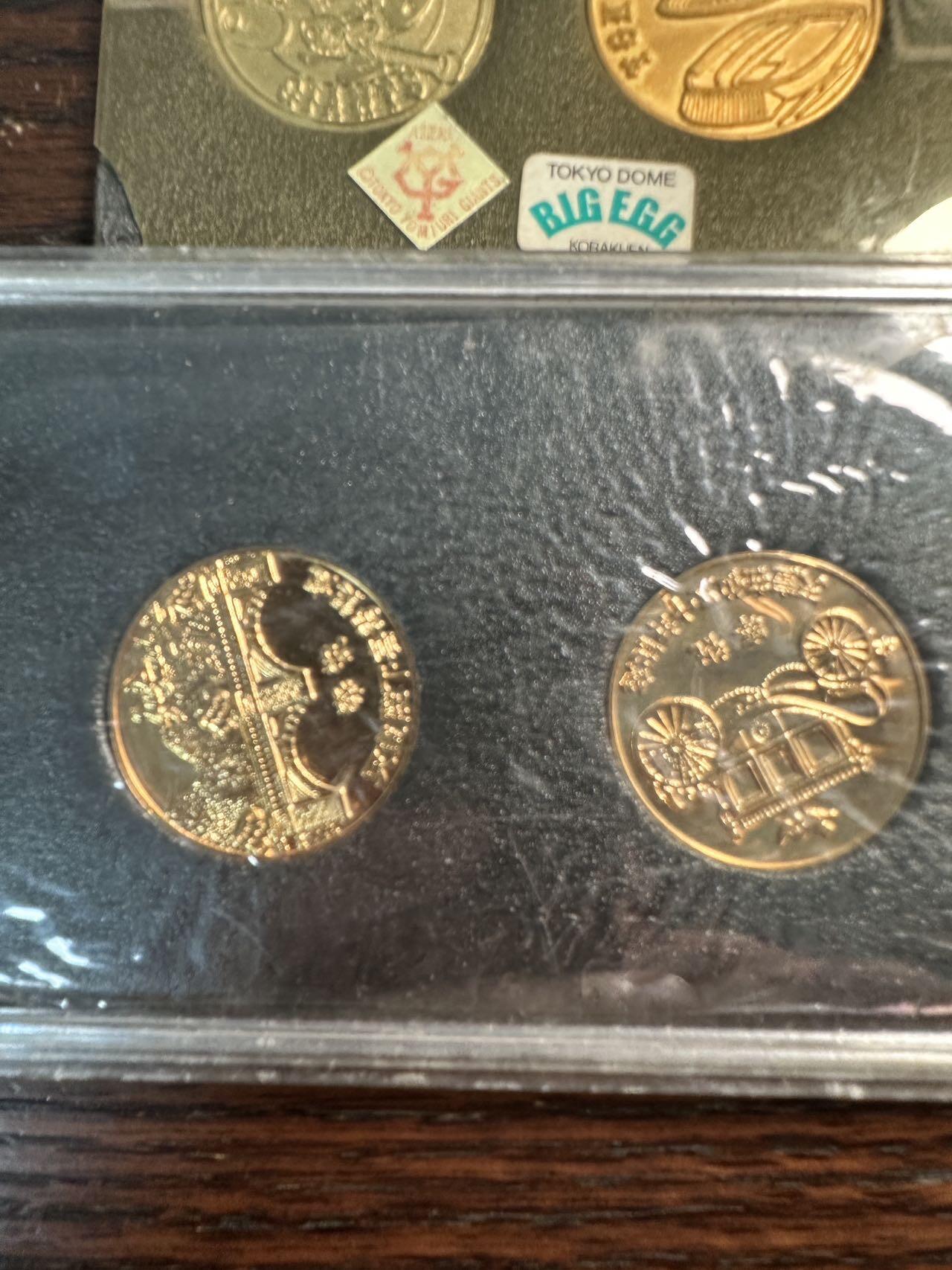 蒂克钱币 -第58场 日本企业章 徽章专场 日本东京展和在位50年纪念章 6枚