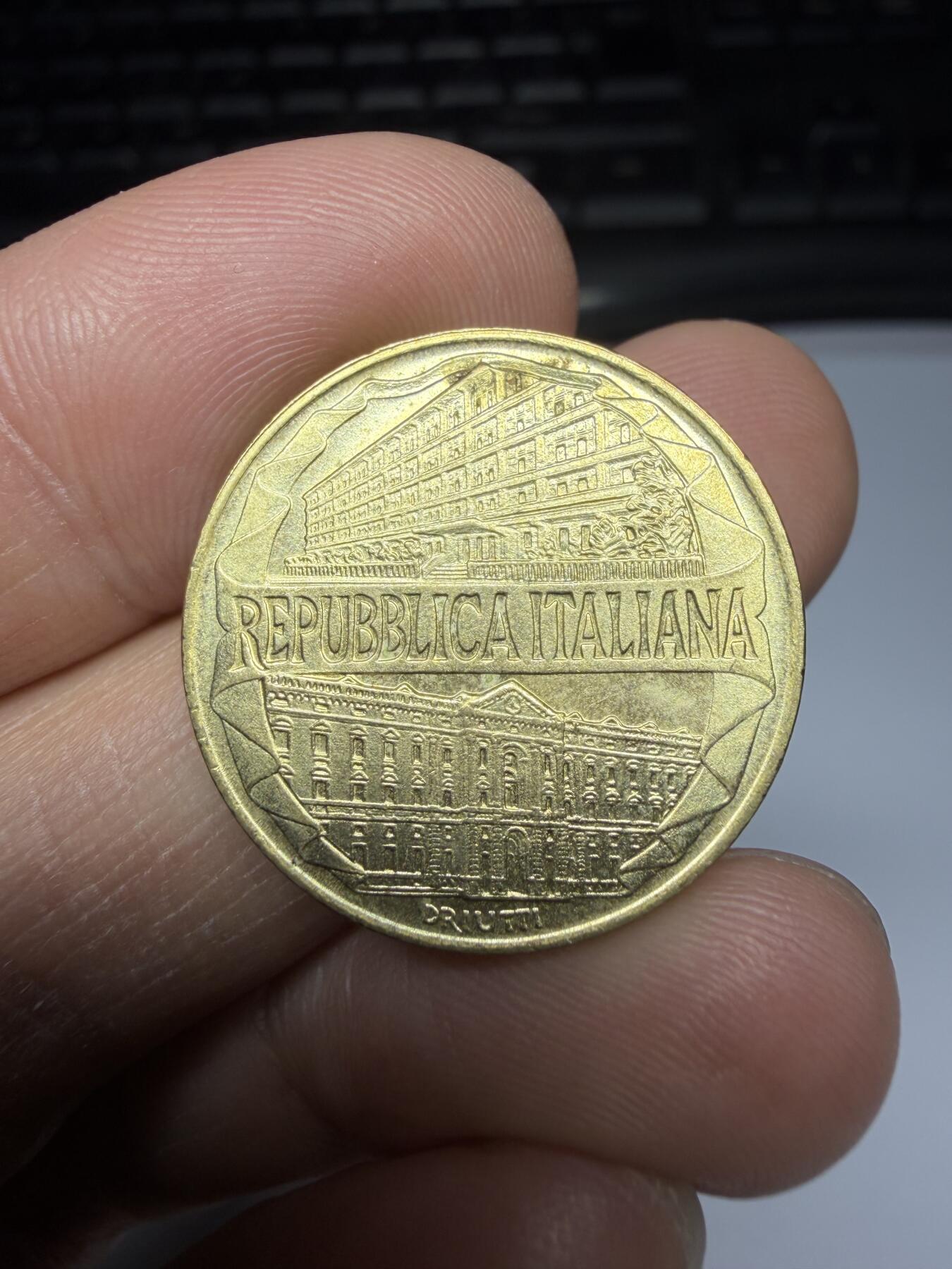 2025年集古藏今外币拍卖第二期-第6场—（总第306拍），可以寄存60天，满160元包邮。 1996年意大利200里拉纪念币