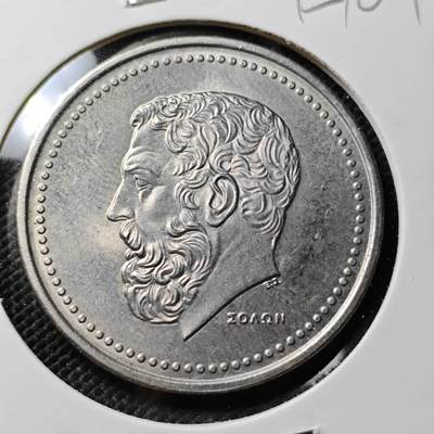 KK钱币收藏小铺  第395期  2月预留时间 周末发货 -  1982希腊50德拉克马