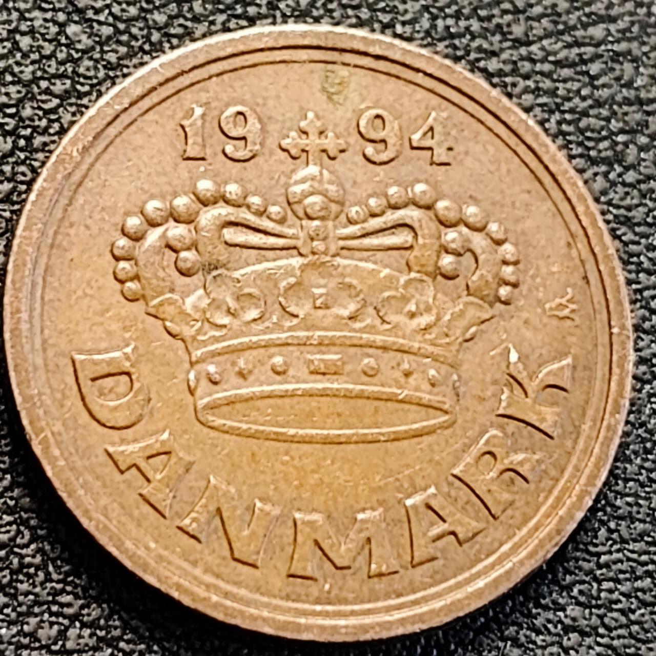 泉币菌-第186场- 小年快乐 精品福利场（本周五和之前的 2月14日发货） 丹麦50欧尔硬币 爱心币