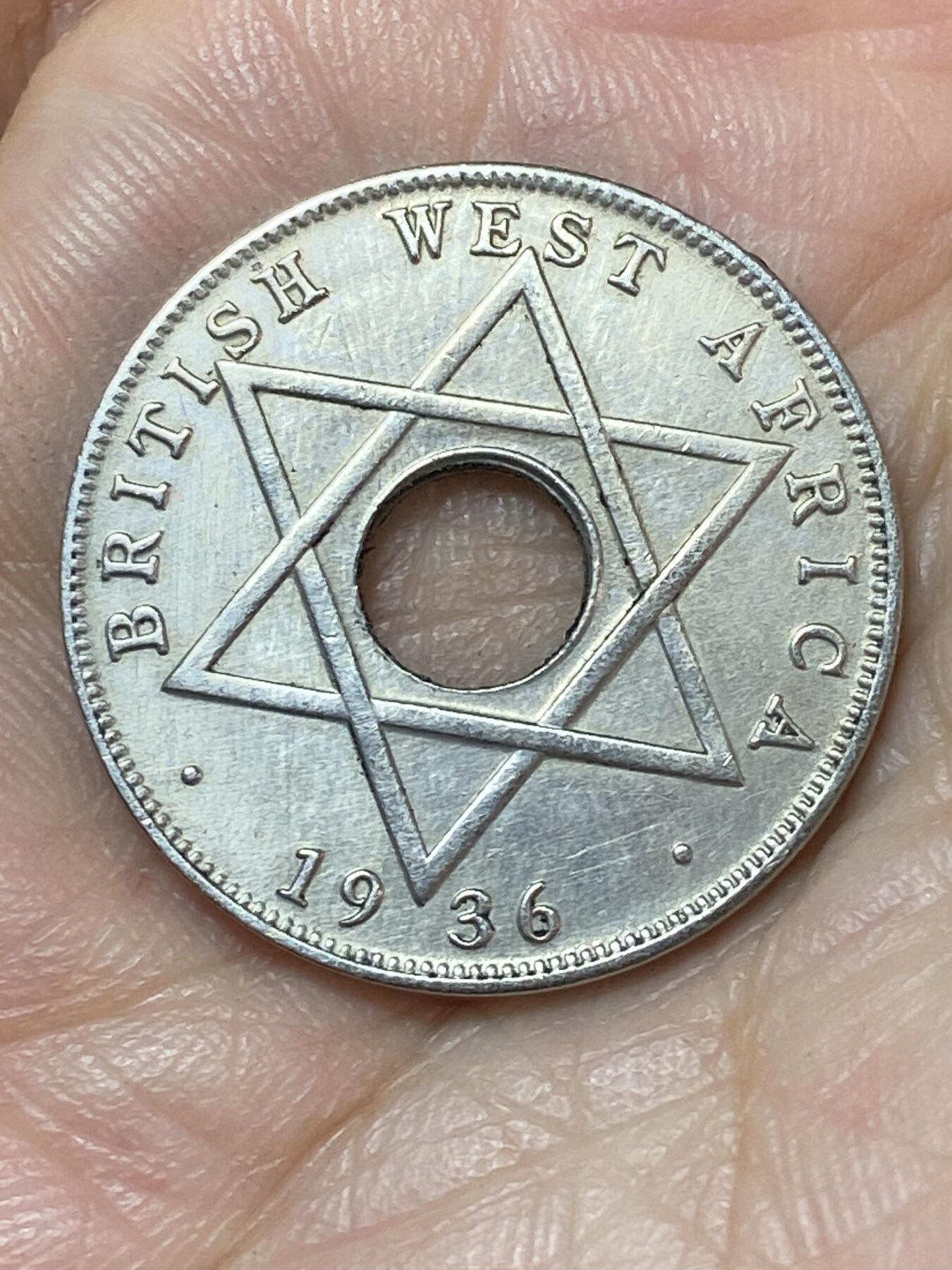 2026年第二十二场(总第一百九十一场）外国好品散币场(免佣金) 英属西非1936年1/2便士(爱德华八世时期，H标喜敦厂造)