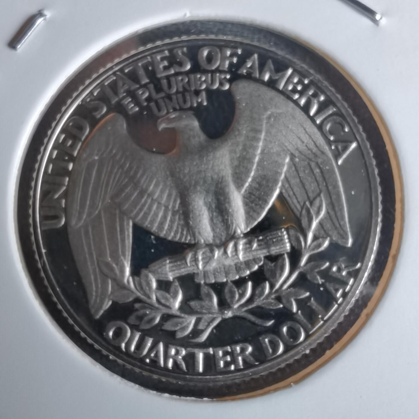 沼泽如烟--第990场 美国1986年25分精制币