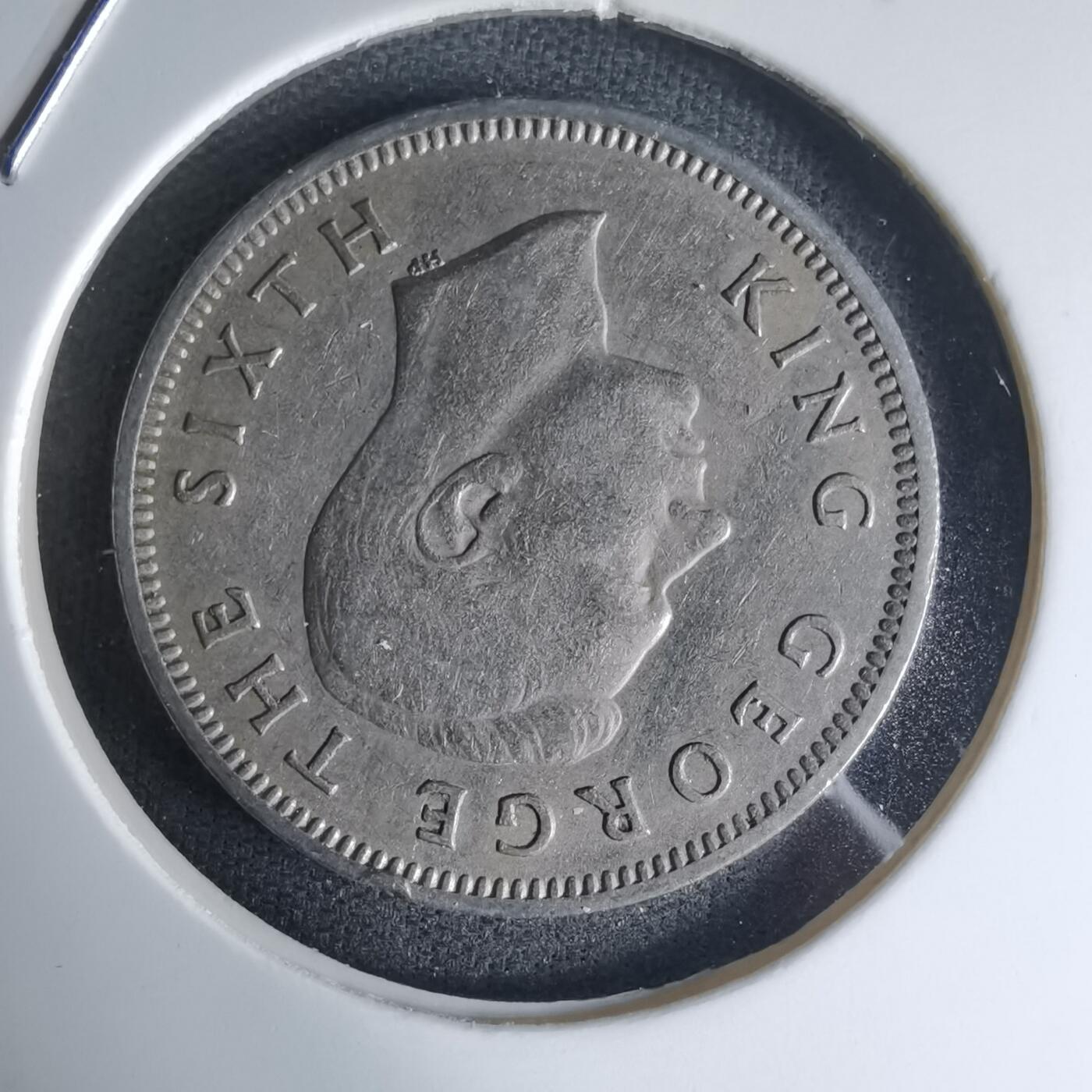 沼泽如烟--第990场 新西兰1951年1先令