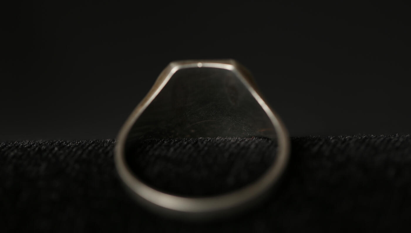 欢庆春节！戎马世界章牌大赏第112期春节大拍  德专场 德二银制珐琅戒指