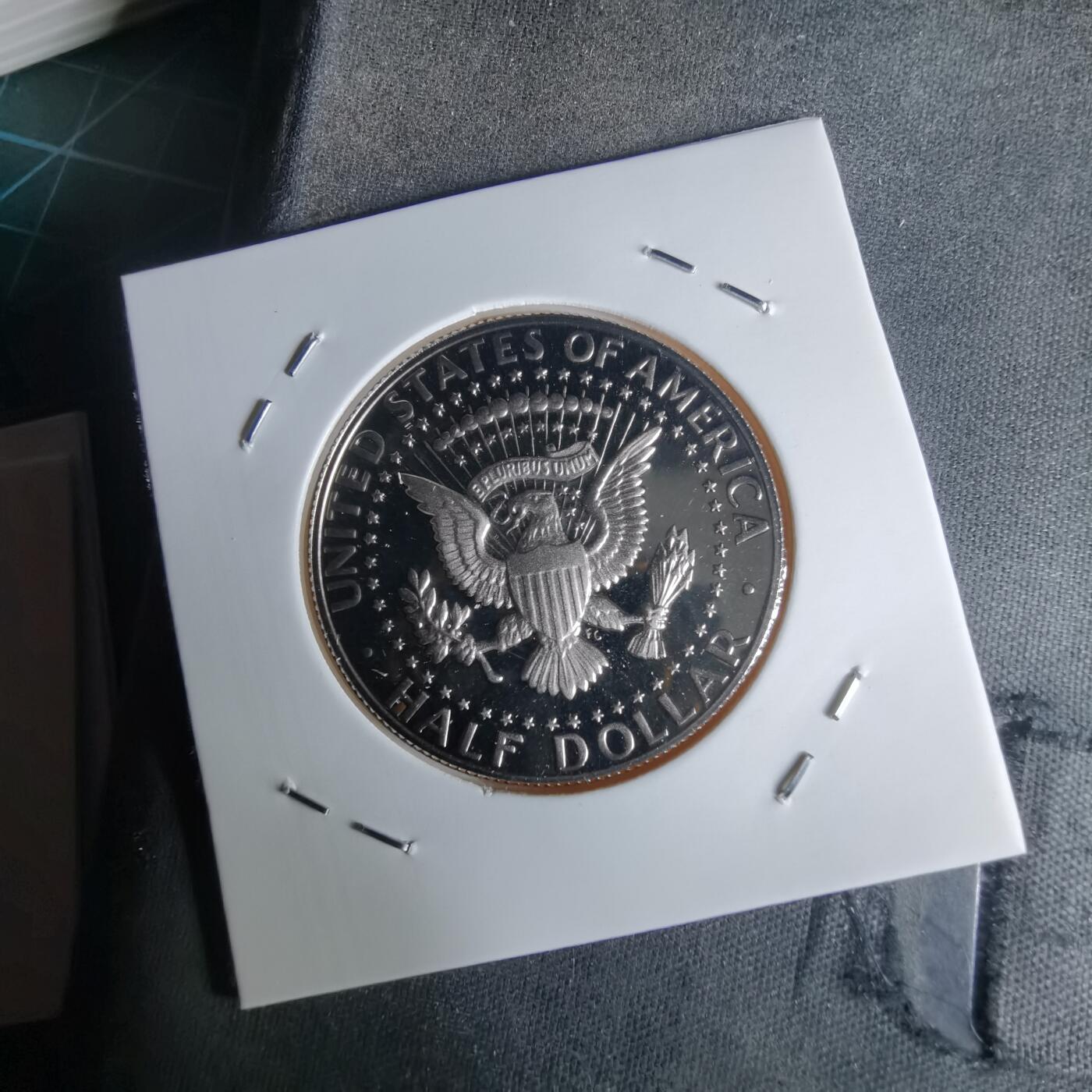 沼泽如烟--第990场 美国1986年半美元精制币