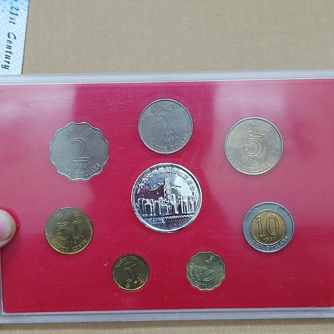 PCAI钱币  10-754 钱币纪念章小专场 香港回归