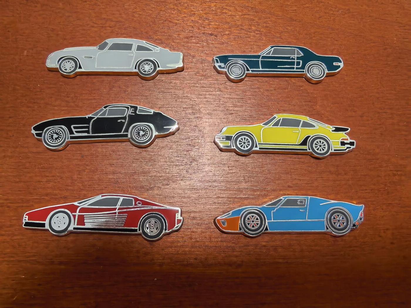 长老汇蛇年精选第九十九场拍卖  2010索马里赛车6枚1元彩色币，铜镍镀银，世界上最美的25种硬币之一