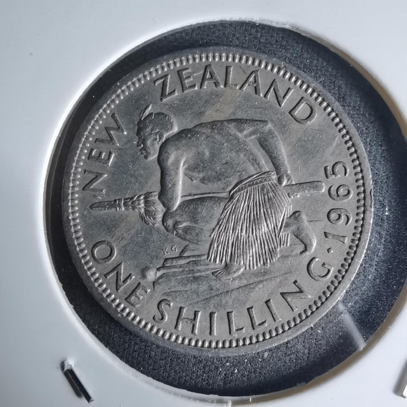 沼泽如烟--第990场 新西兰1965年1先令