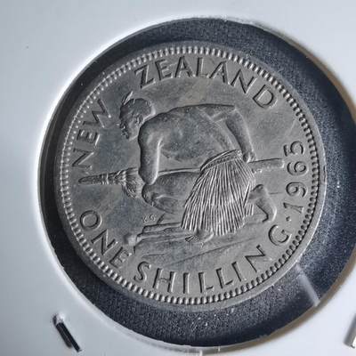 沼泽如烟--第990场 - 新西兰1965年1先令