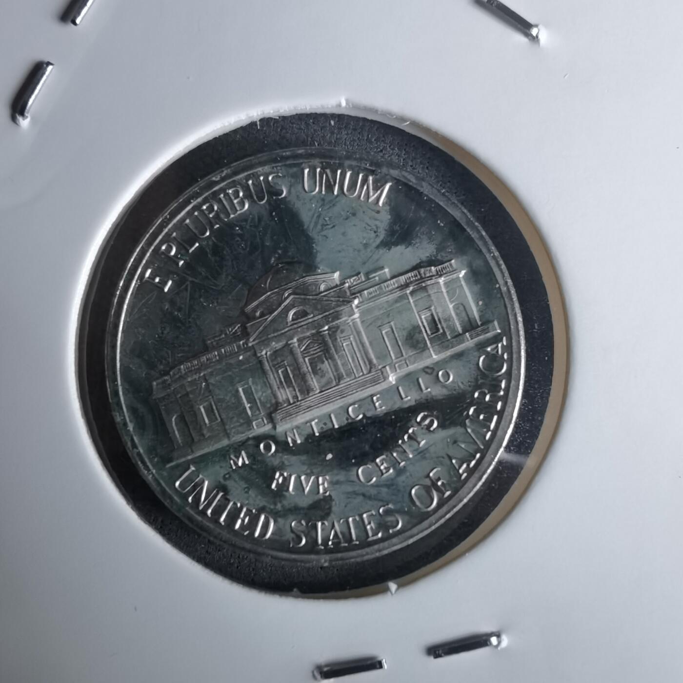 沼泽如烟--第990场 美国1985年5分精制币