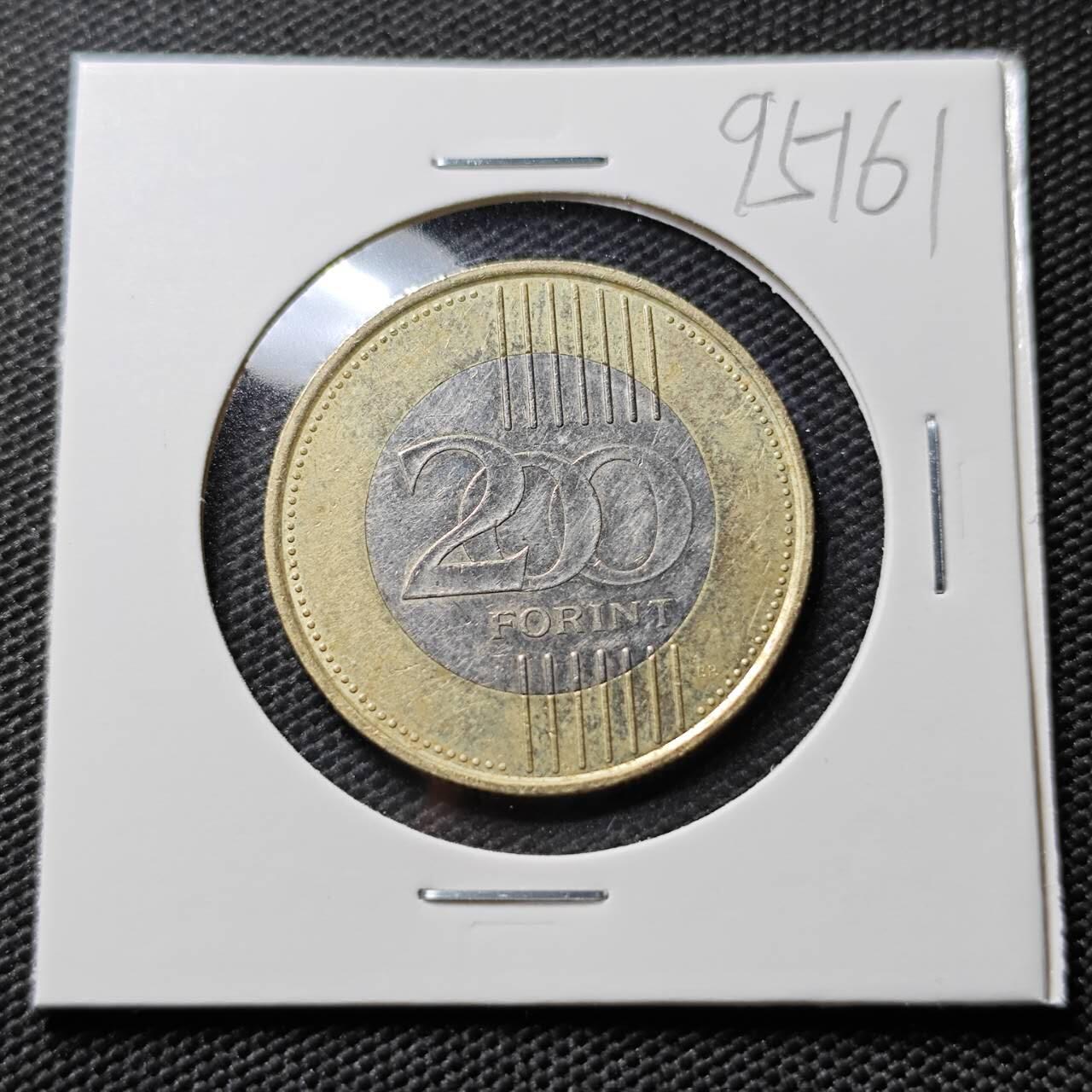 KK钱币收藏小铺  第395期  2月预留时间 周末发货 2009匈牙利200福林 