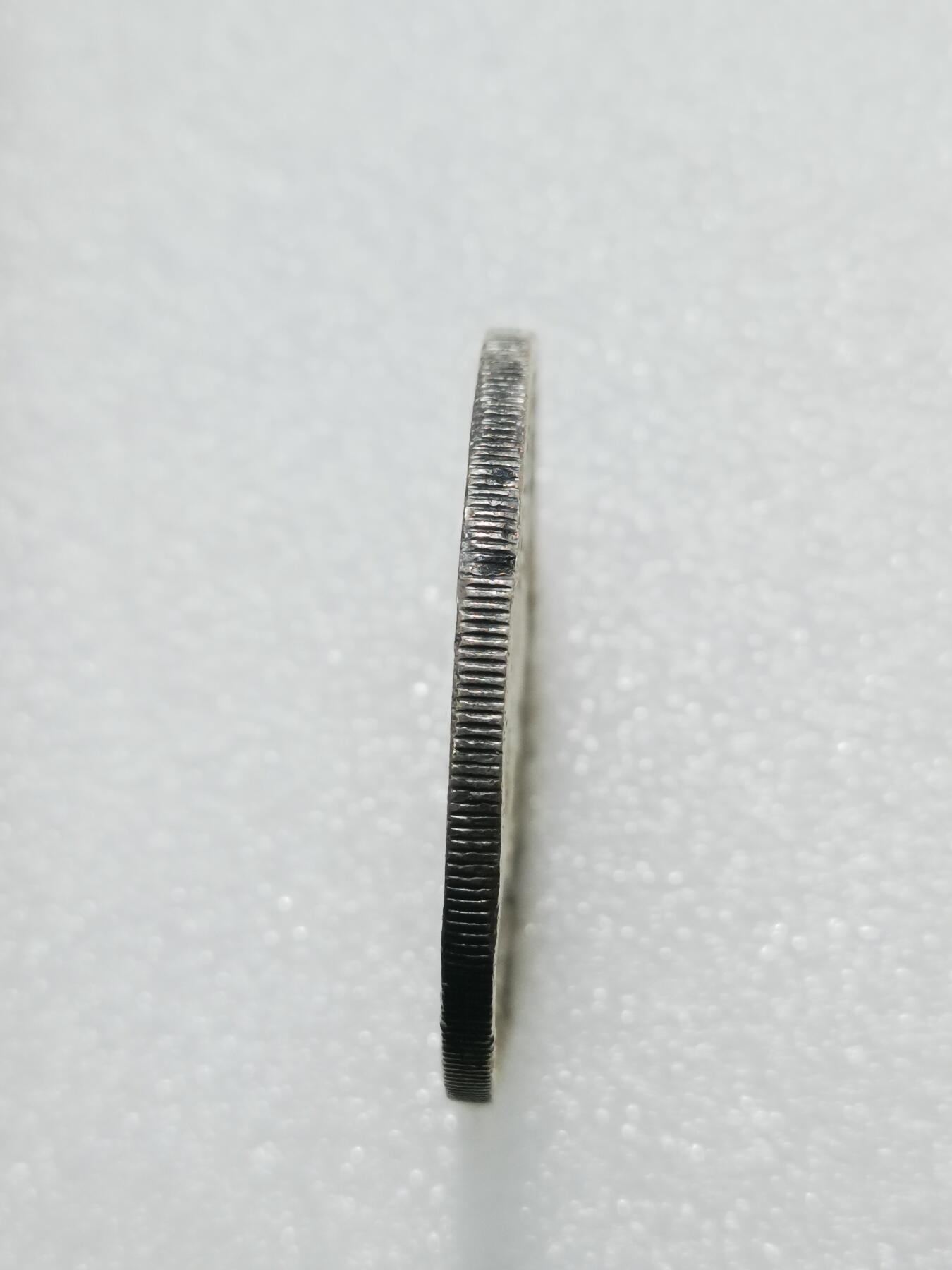 天下钱庄专场欢迎参拍 埃及1956年50皮阿斯特银币 摆脱英国殖民统治