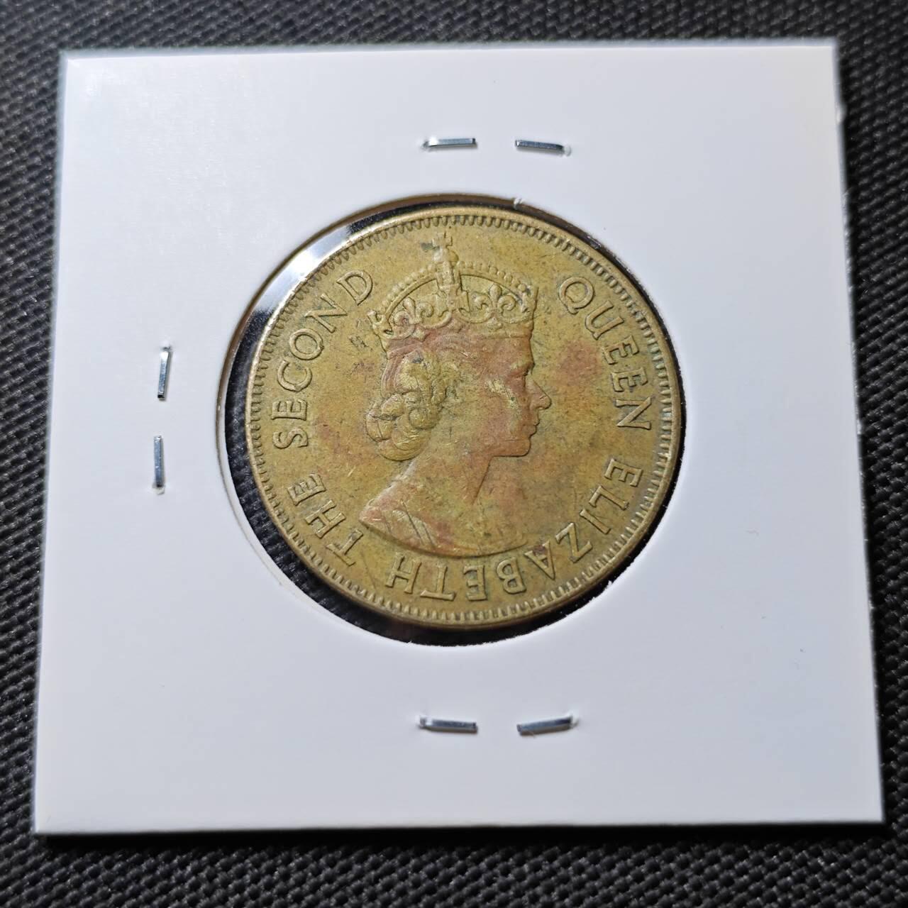 KK钱币收藏小铺  第395期  2月预留时间 周末发货 1967英属牙买加1便士 