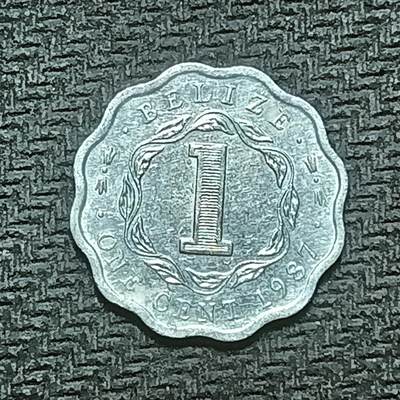 逸泉钱币2026B第十场世界钱币纪念币专场B1231-1615 - 1462英属伯利兹1分