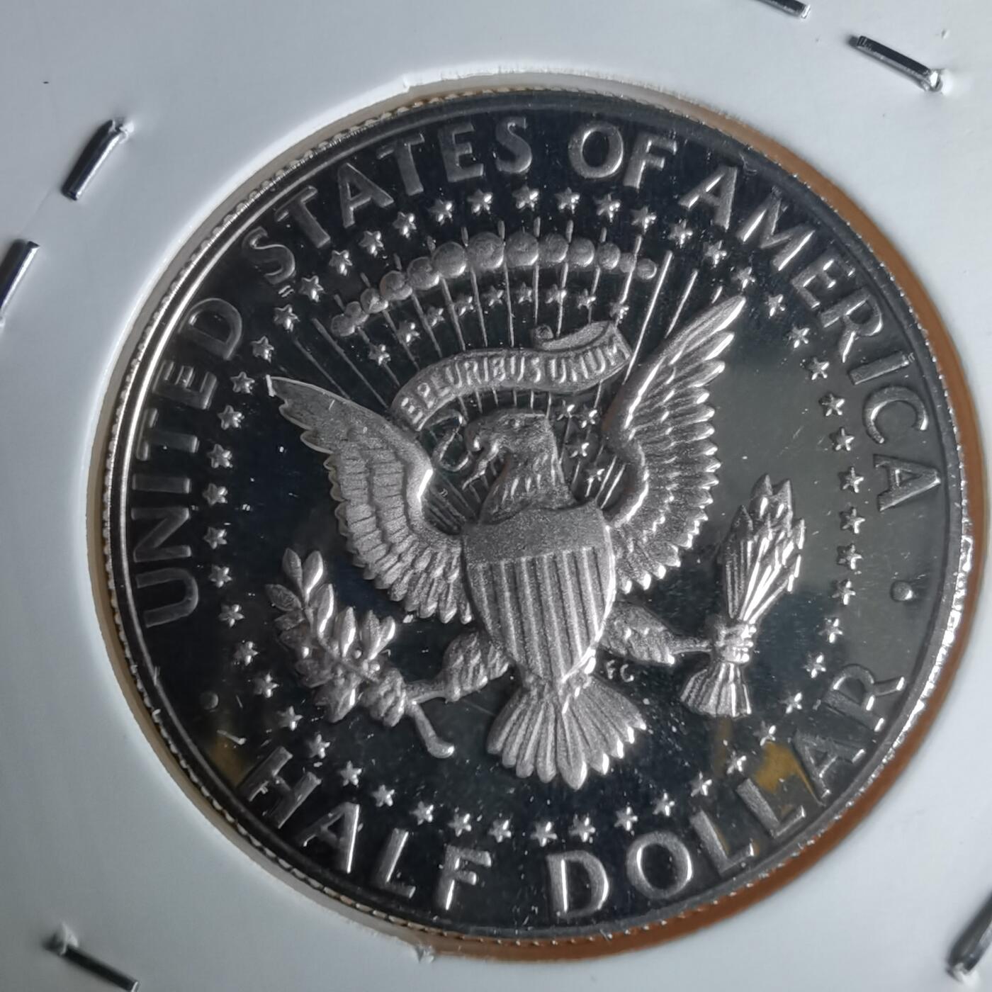 沼泽如烟--第990场 美国1986年半美元精制币