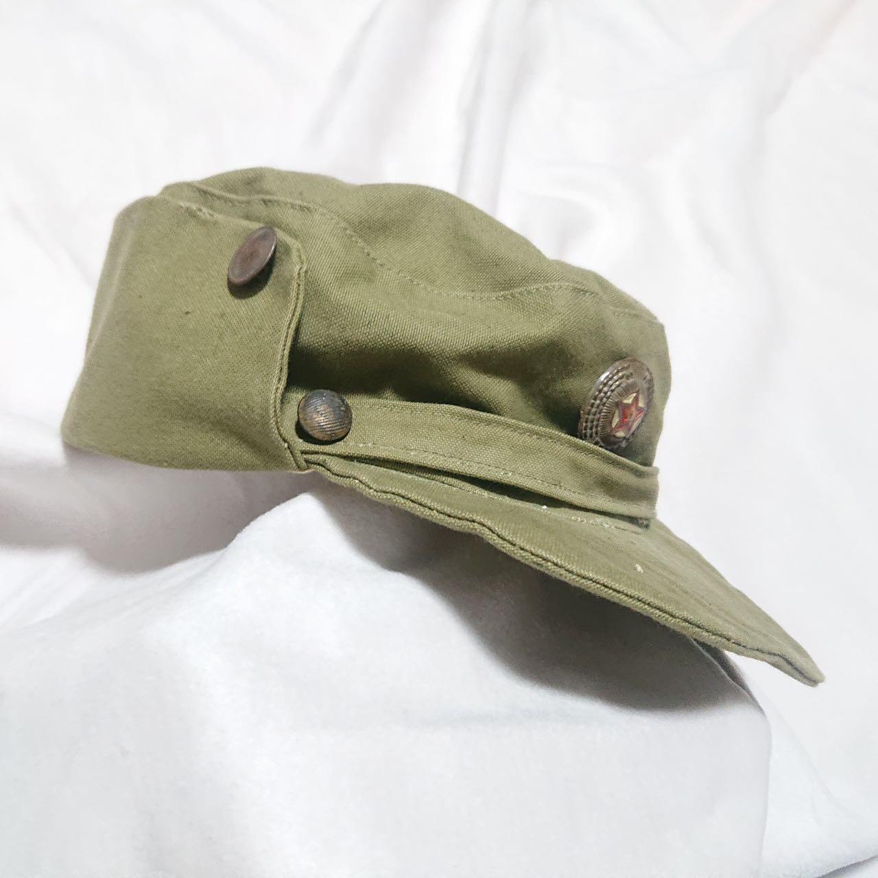 【第伍場】近代勋奖章徽章服饰杂项专场 朝鲜半岛战斗帽， 6号头围