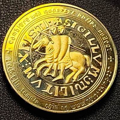 泉币菌-第186场- 精品福利场（192场和之前的 2月14日发货） - 纪念品 马剑骑士纪念章 40×3mm