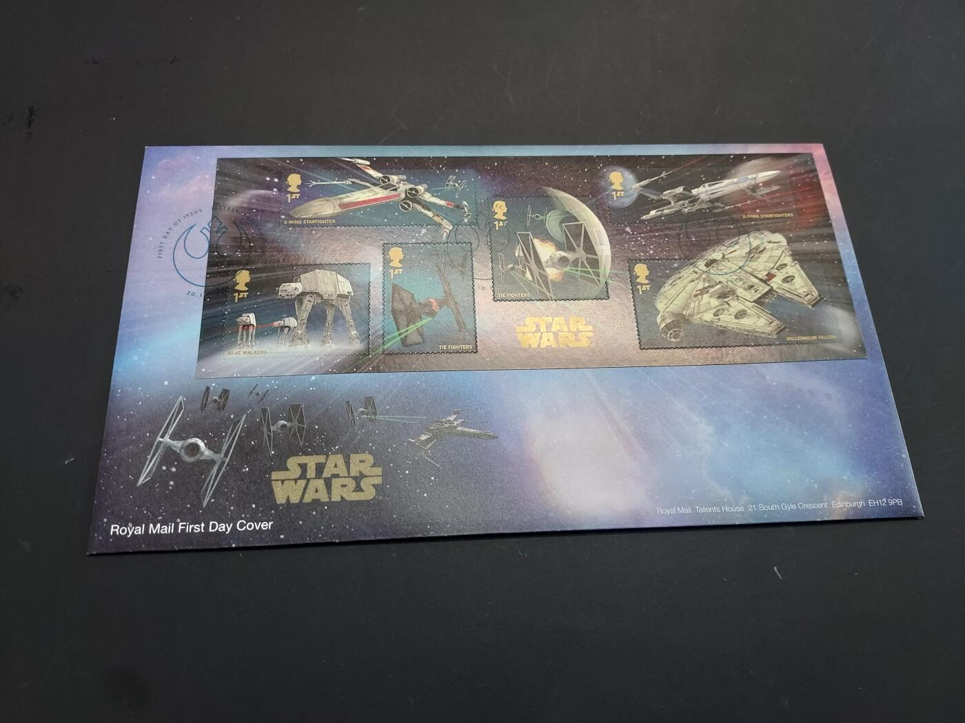 博彦收藏   2月23日 8点邮票专场 全场包邮 英国星球大战首日封