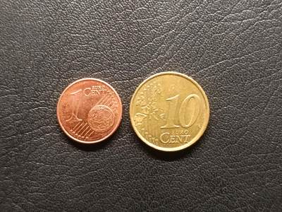 荟藏特别场次第二期——“社长的钢镚堆” - 欧元硬币两枚 斯洛文尼亚/西班牙