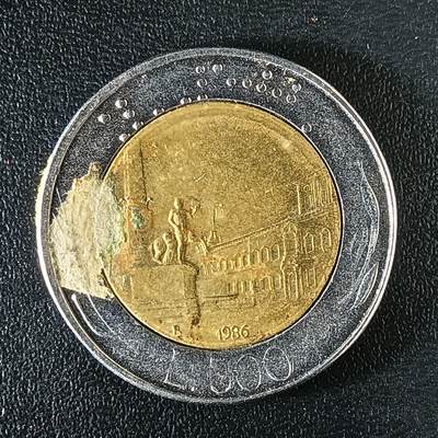 逸泉钱币2026第十二组世界钱币专场春节千件大拍A1614～2574 - 2495 意大利500