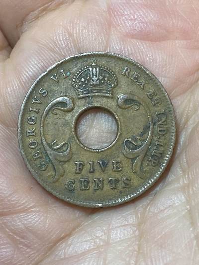 2026年第二十二场(总第一百九十一场）外国好品散币场(免佣金) - 英属东非1942年5分(乔治六世第二版)