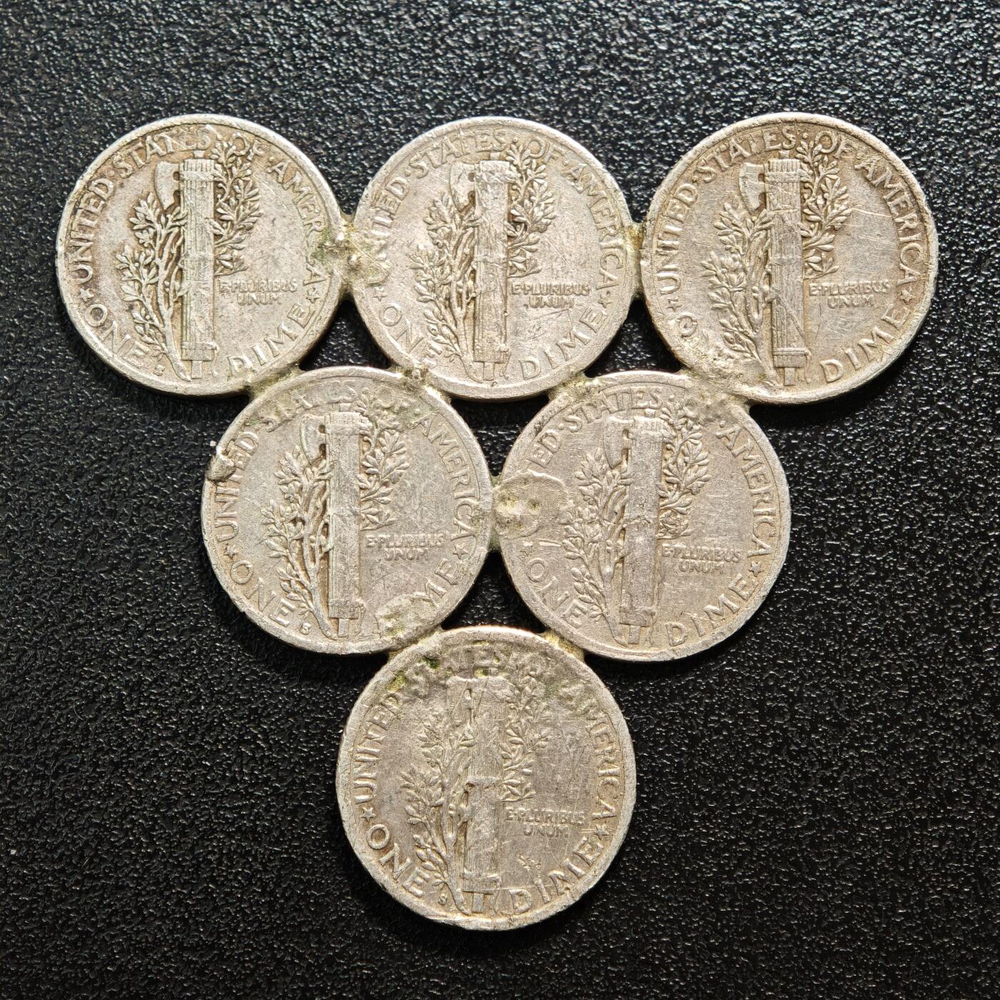 【德藏】世界币章拍卖第165期（拍品征集中~欢迎藏友联系） 美国10分制作挂件 尺寸约：53.5mm×49.2mm；重约：14.9g