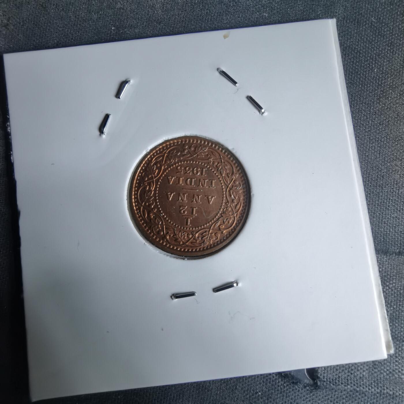 沼泽如烟--第990场 英属东印度1935年十二分之一安娜