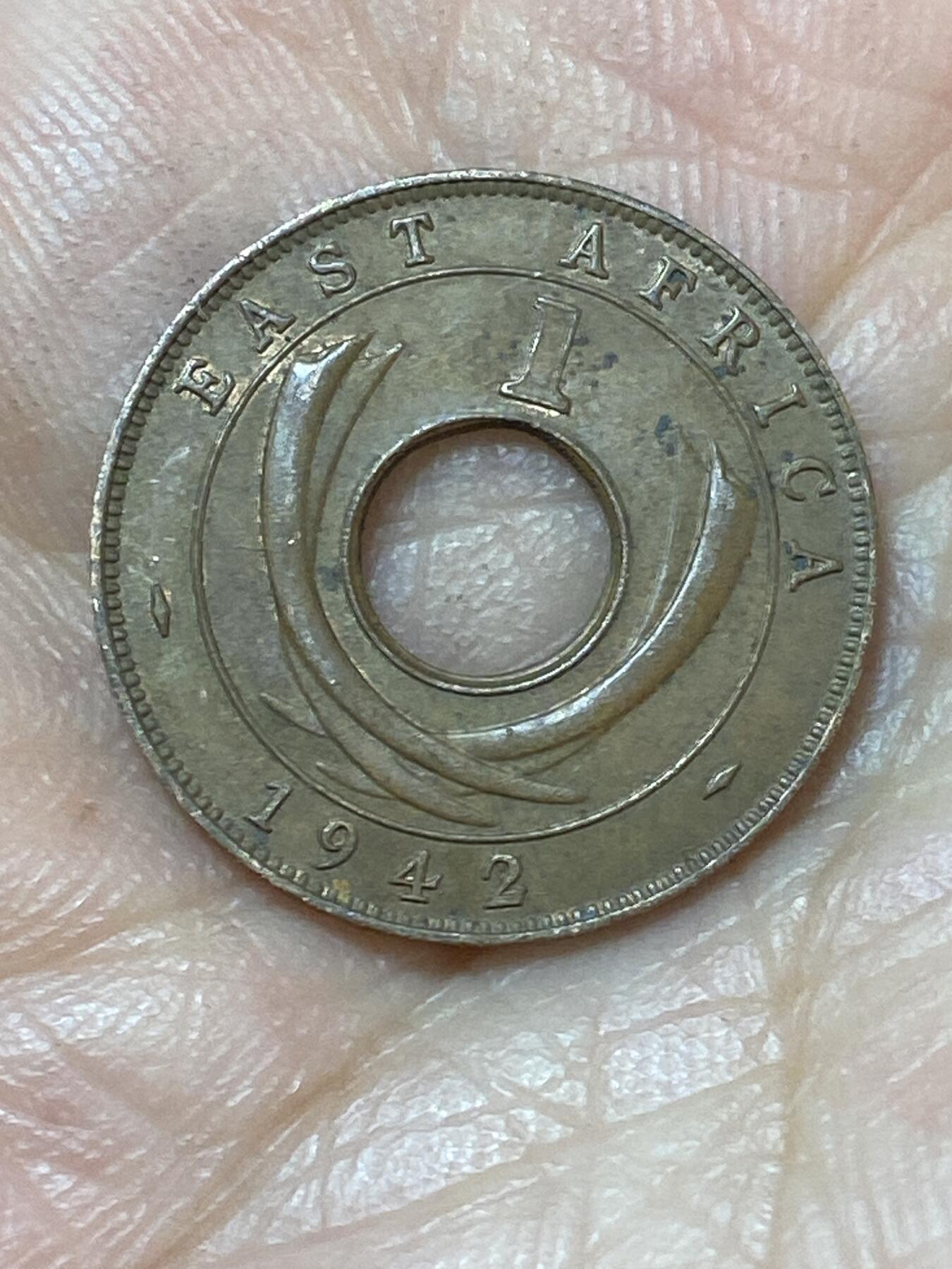 2026年第二十二场(总第一百九十一场）外国好品散币场(免佣金) 英属东非1942年1分(乔治六世第二版)