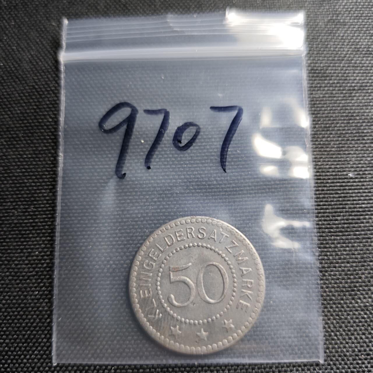 KK钱币收藏小铺  第397期 百期特怕（四拍之一） 2月预留时间 周末发货  1918 德紧Salzungen10芬尼铁币